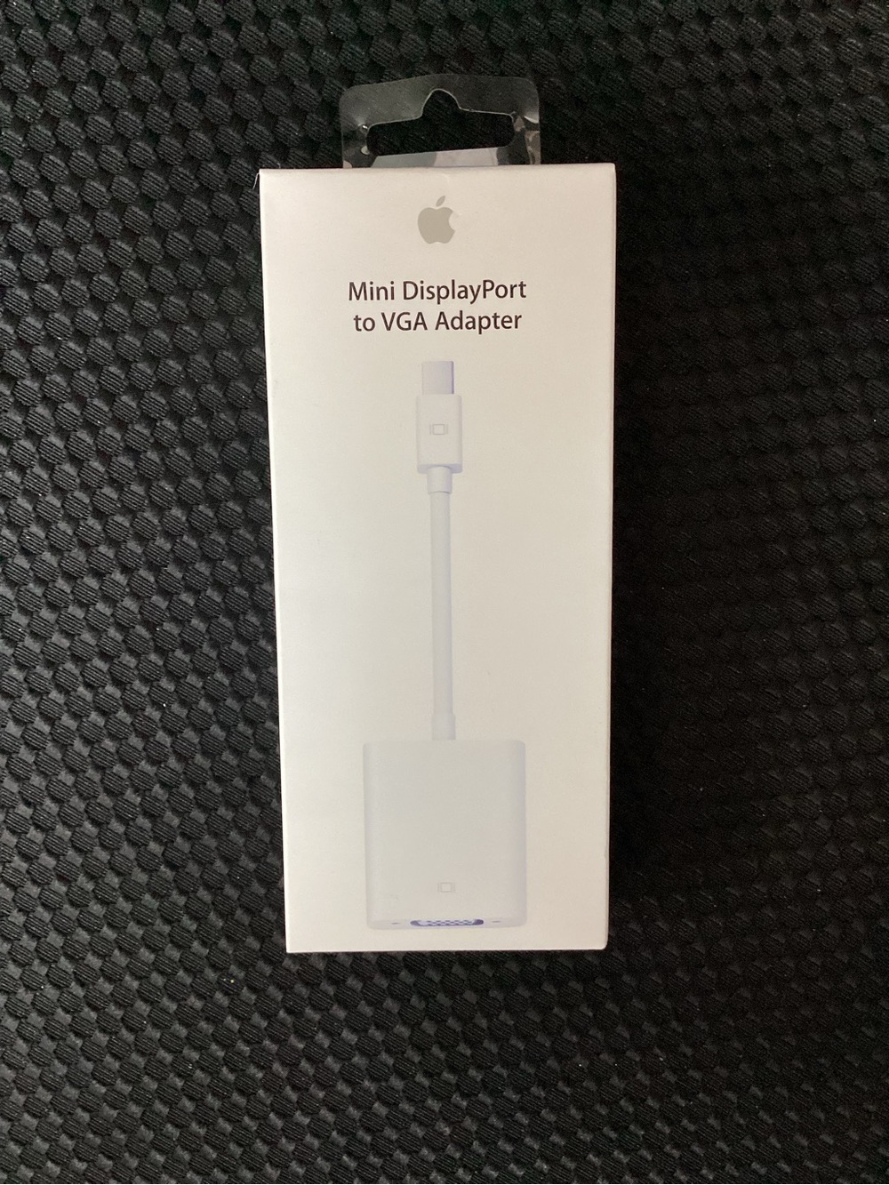 Apple White Mini DisplayPort to VGA Adapter - White